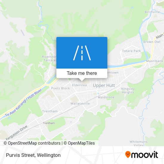 Purvis Street map