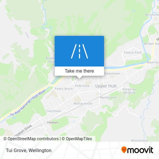 Tui Grove map