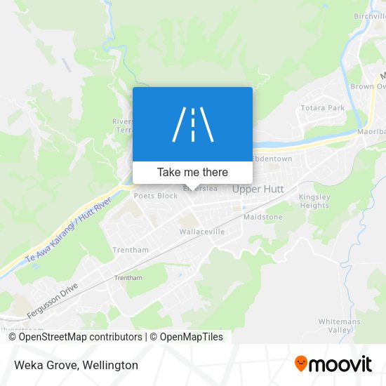 Weka Grove map