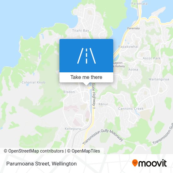 Parumoana Street map