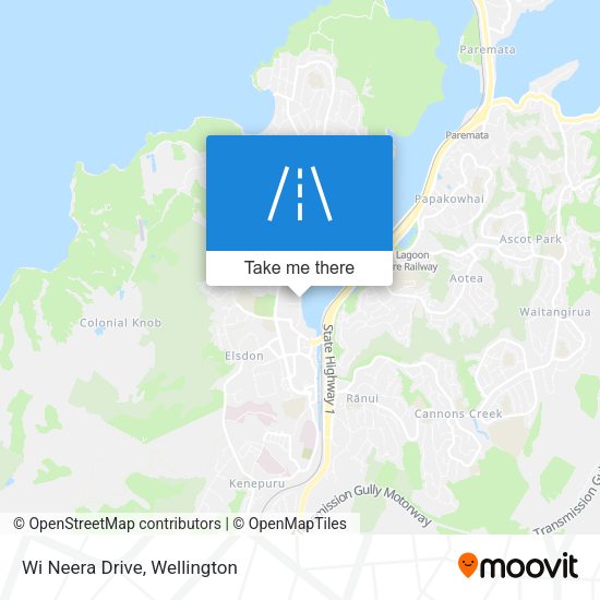 Wi Neera Drive map