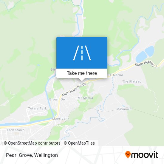 Pearl Grove map