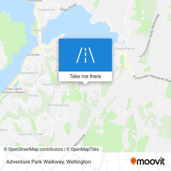 Adventure Park Walkway map