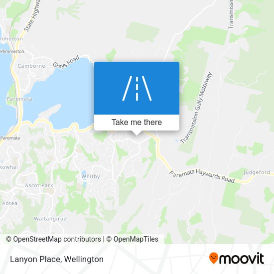 Lanyon Place map