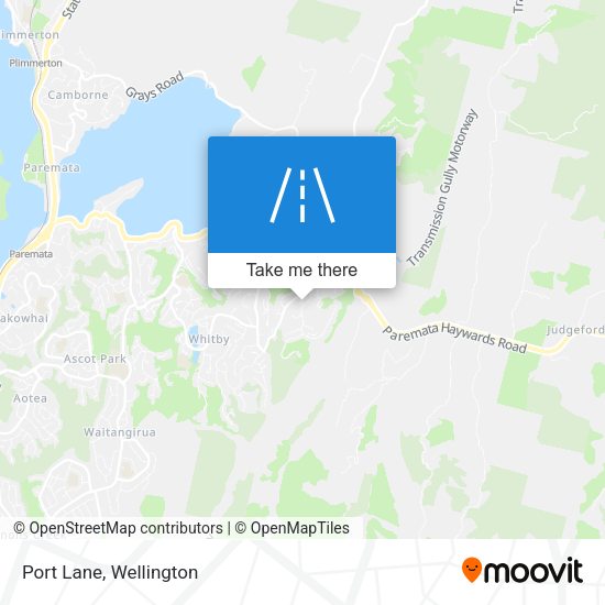 Port Lane map