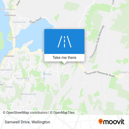 Samwell Drive map