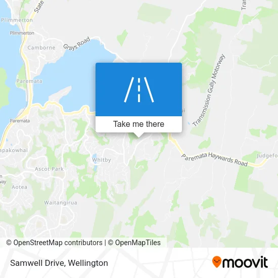 Samwell Drive map