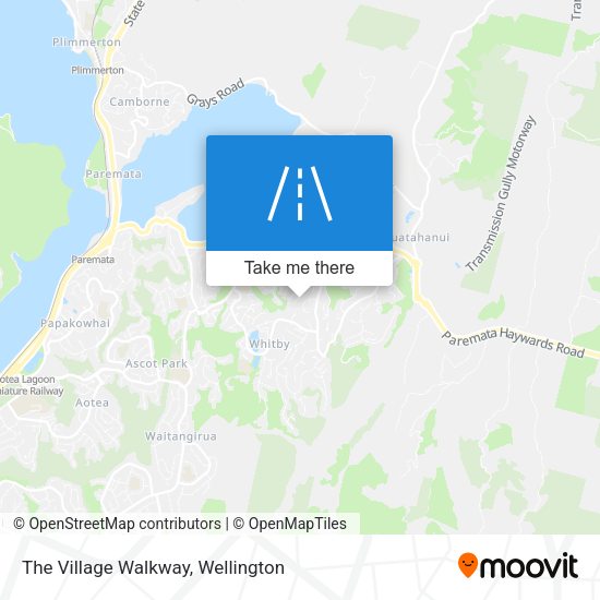 The Village Walkway map