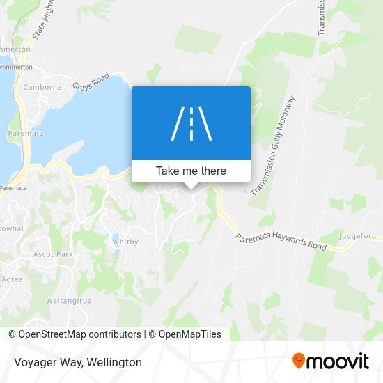 Voyager Way map