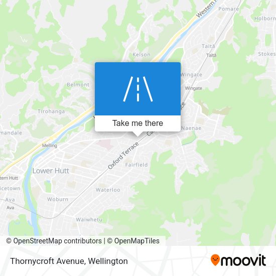 Thornycroft Avenue map