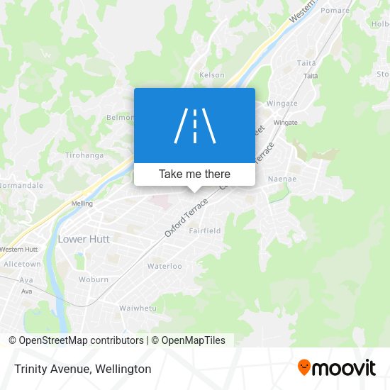 Trinity Avenue map