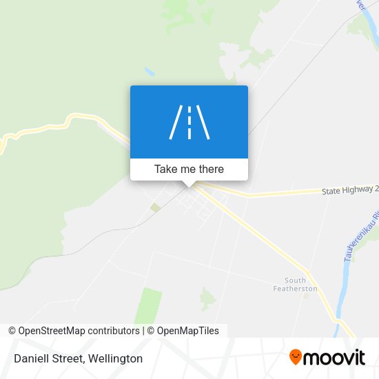 Daniell Street map