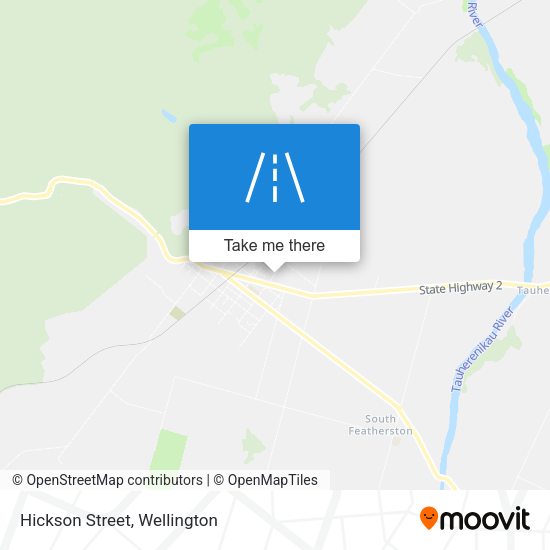 Hickson Street map