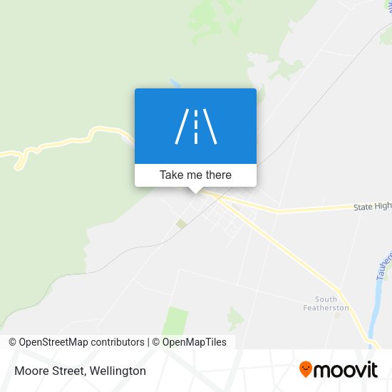 Moore Street map