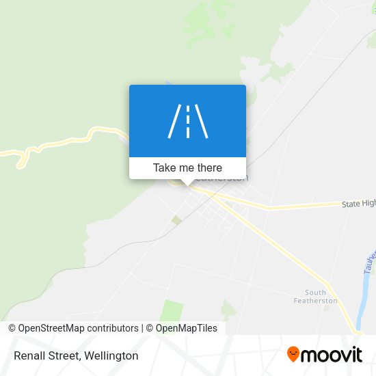 Renall Street map