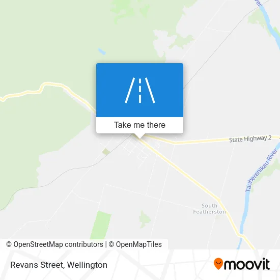 Revans Street map