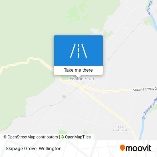 Skipage Grove map