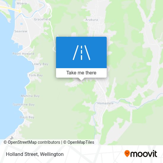 Holland Street map