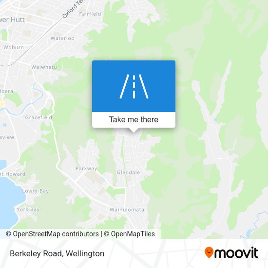 Berkeley Road map