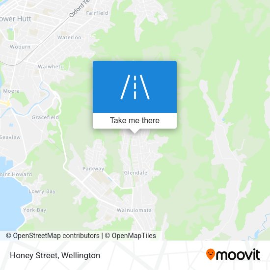 Honey Street map