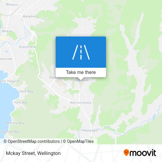 Mckay Street map