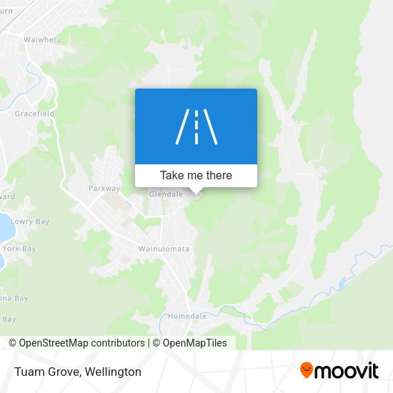 Tuam Grove map