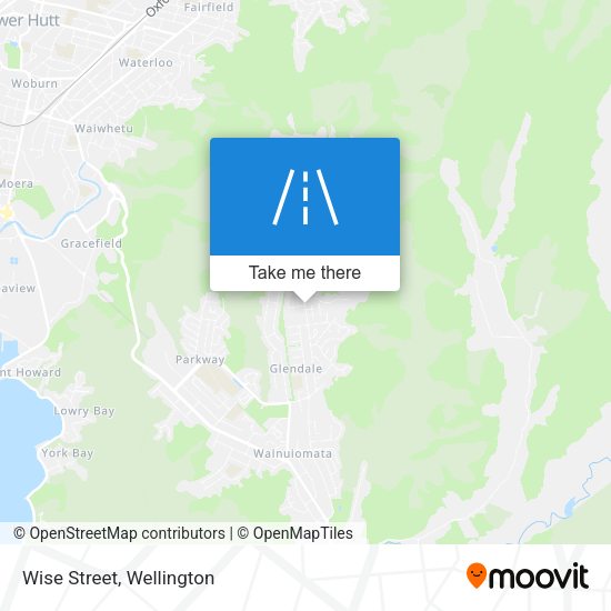 Wise Street map