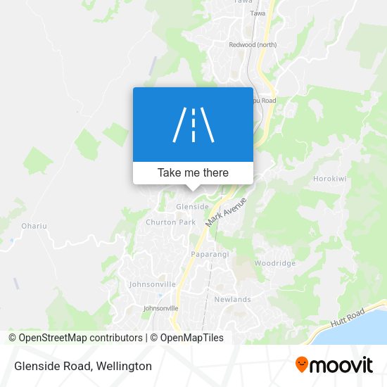 Glenside Road map