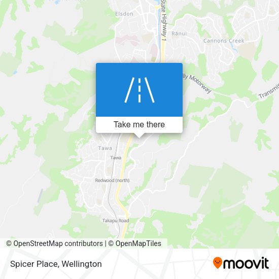 Spicer Place map