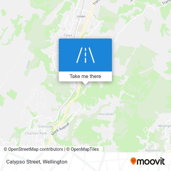 Calypso Street map