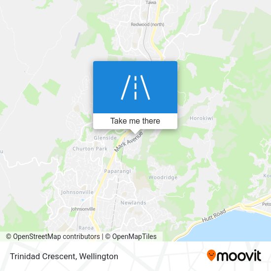 Trinidad Crescent map