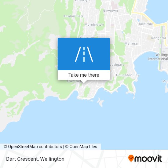 Dart Crescent map
