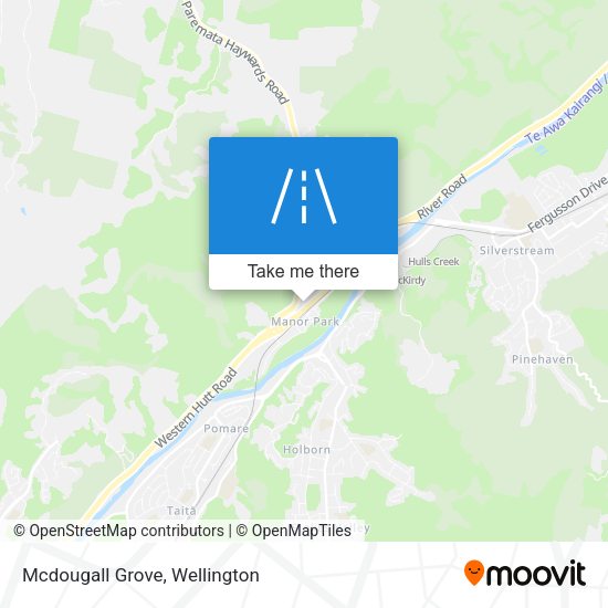 Mcdougall Grove map