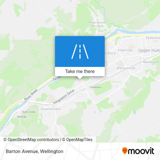 Barton Avenue map