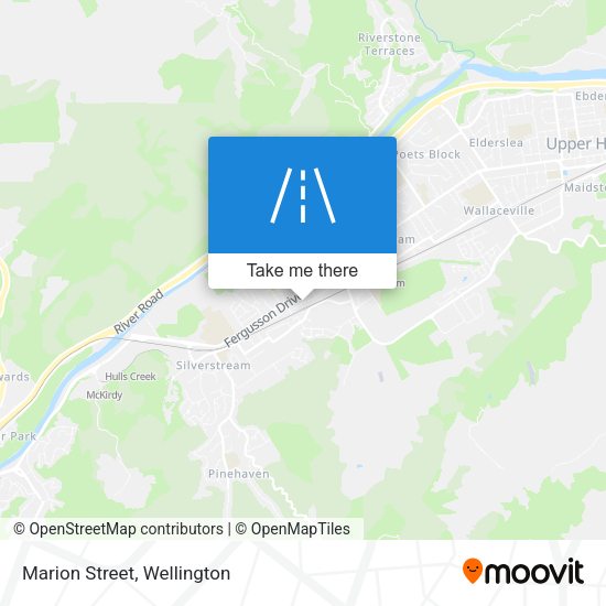 Marion Street map