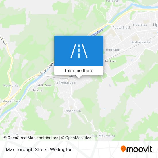 Marlborough Street map
