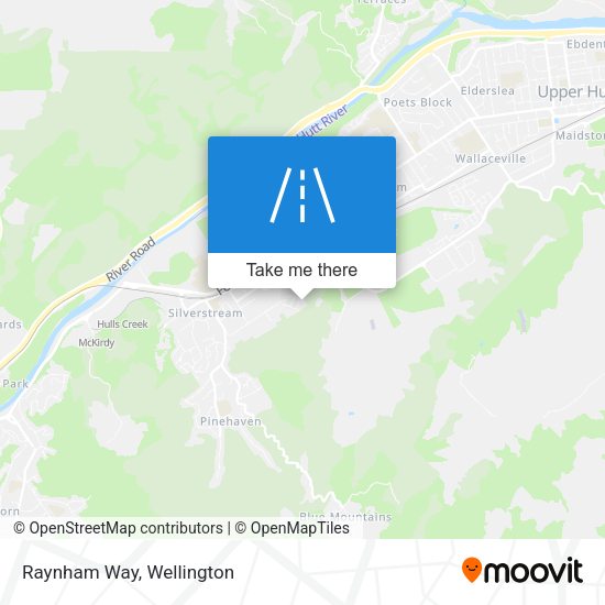 How to get to Raynham Way, Heretaunga-Silverstream by bus or train?