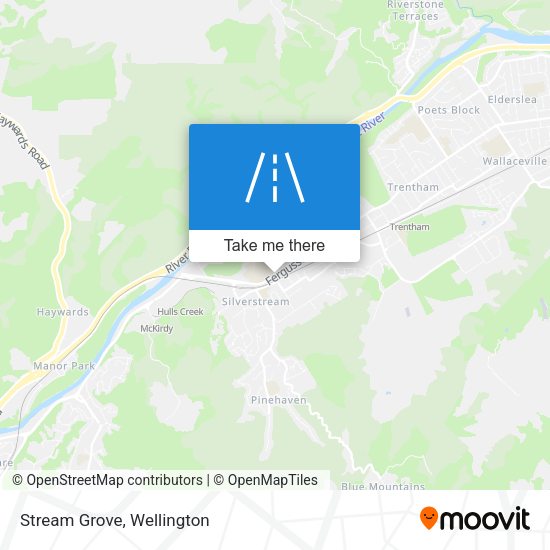 Stream Grove map