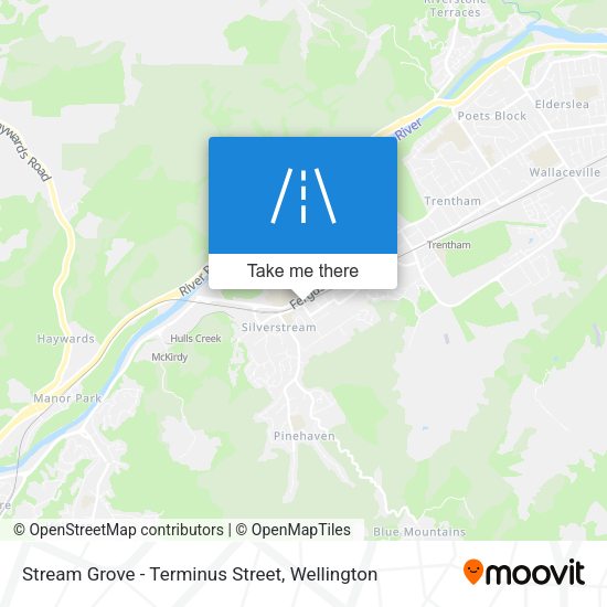 Stream Grove - Terminus Street map