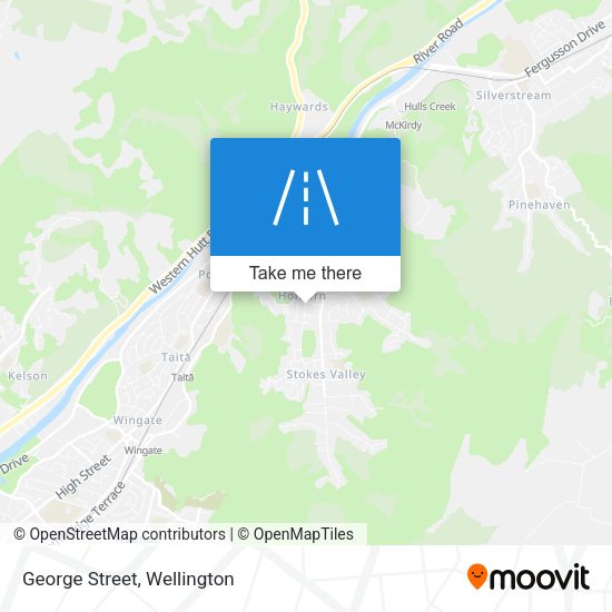George Street map
