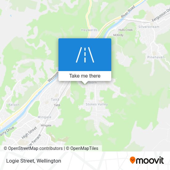 Logie Street map