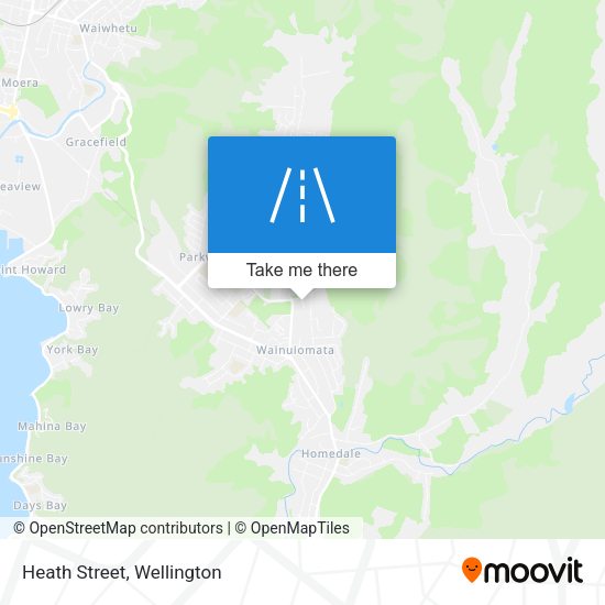 Heath Street map
