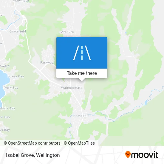 Isabel Grove map