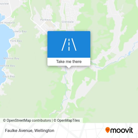 Faulke Avenue map