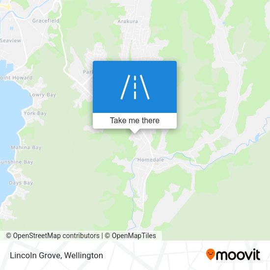 Lincoln Grove map