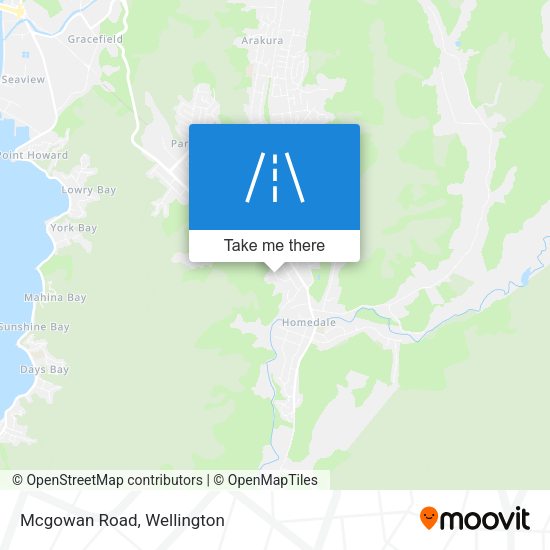 Mcgowan Road map