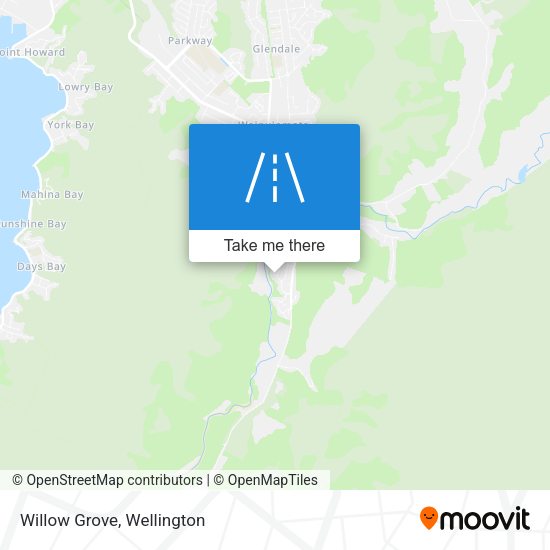 Willow Grove map