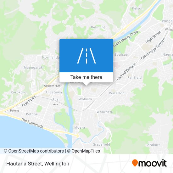 Hautana Street map