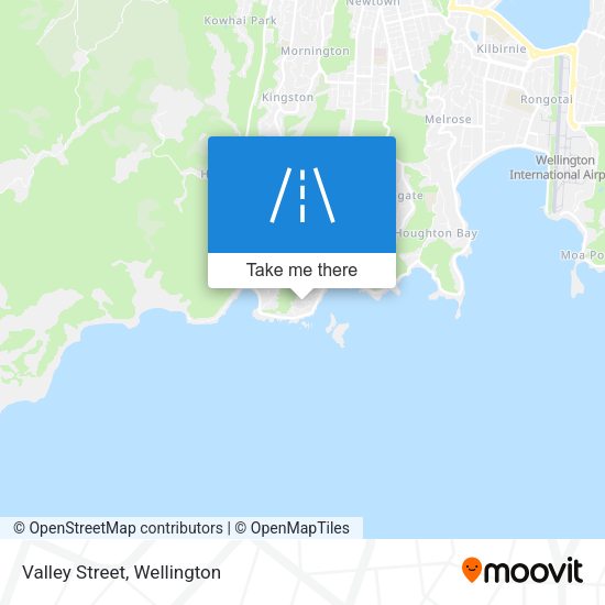 Valley Street map