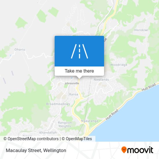 Macaulay Street map
